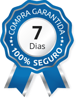 Selo 7 dias de garantia — compra 100% segura